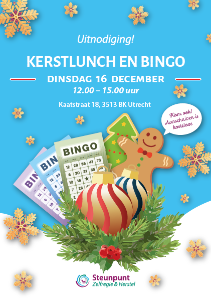 Kerstlunch en Bingo 16 december